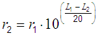 Distance and level